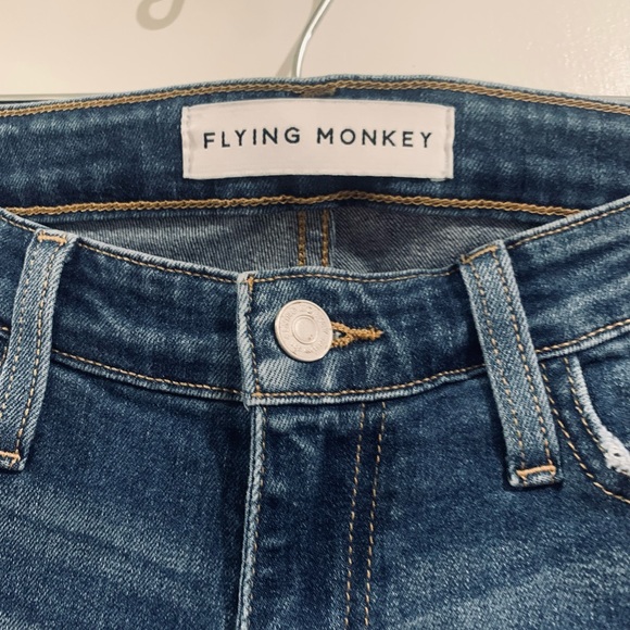 Flying monkey skinny distressed jeans 27 - Picture 3 of 6